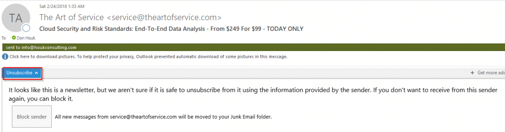 Block Sender