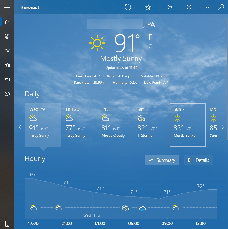 Windows-10-Weather