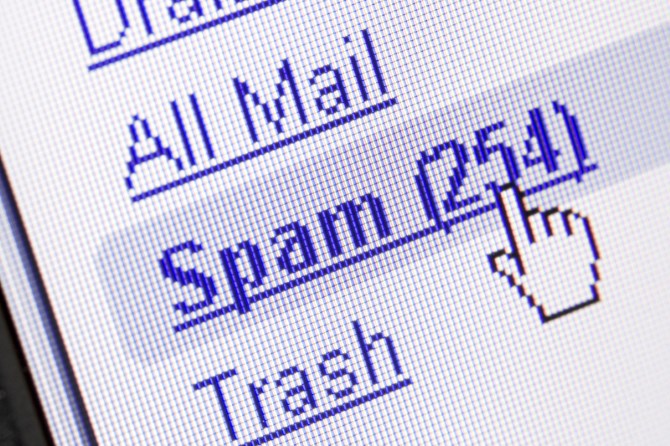 Spam Email Box