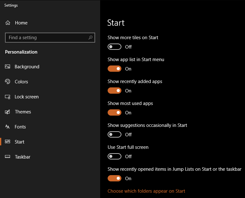 Windows-10-Start-Options