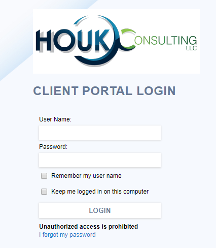Houk Client Portal Login