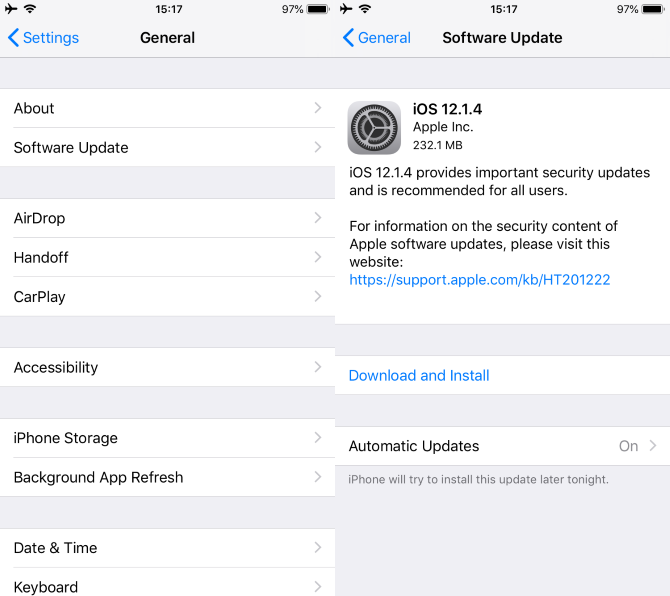 iPhone-Software-Update