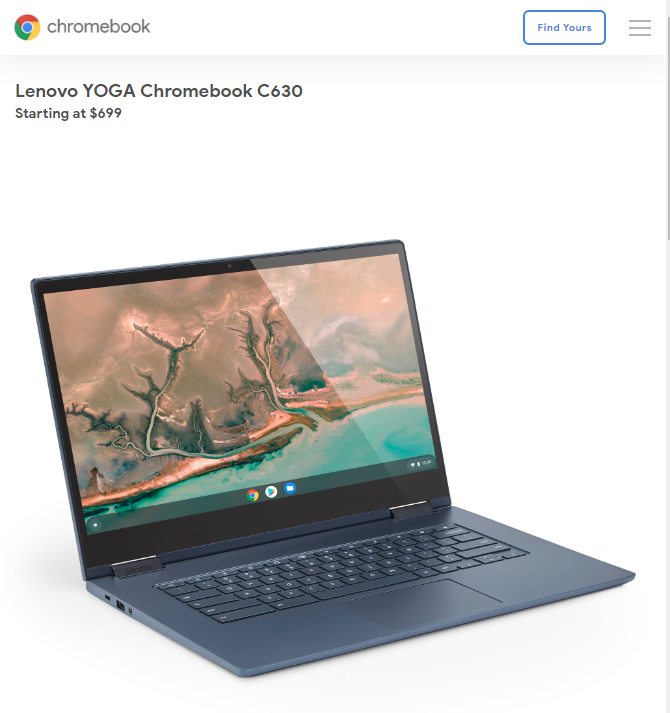 Chromebook-Option