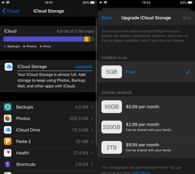 iPhone-Manage-iCloud-Subscription