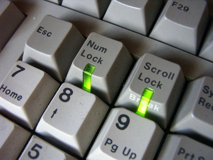 Scroll Lock Keyboard