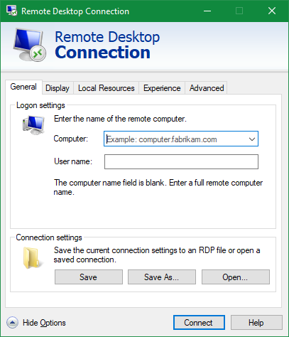 RDP-Windows-10