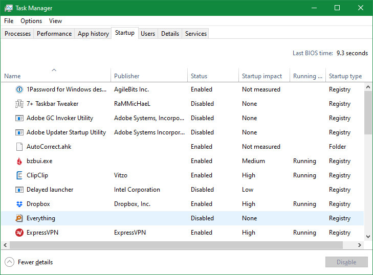 How to Manage Startup Programs in Windows 10