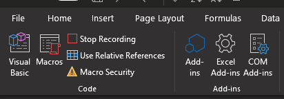 Macro Stop Recording