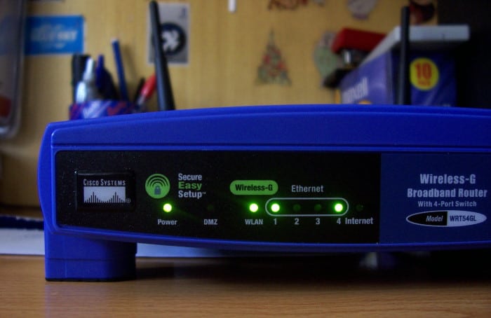 Router Closeup