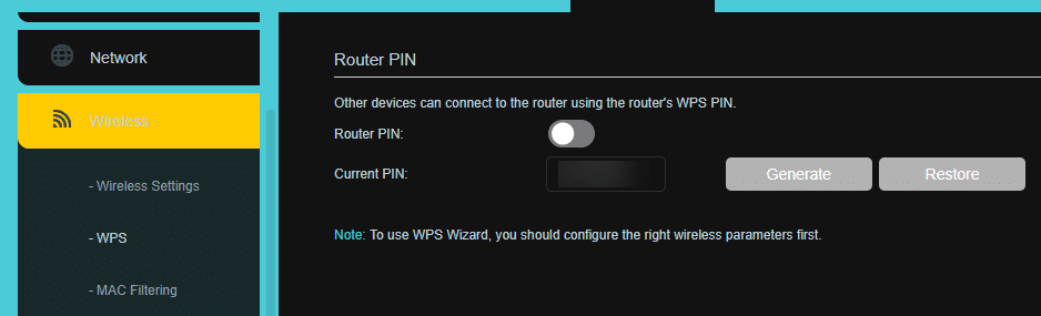 WPS Router