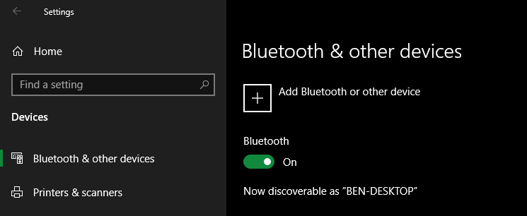 Bluetooth-Windows-10