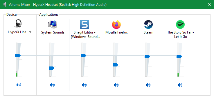 Windows-Volume-Mixer