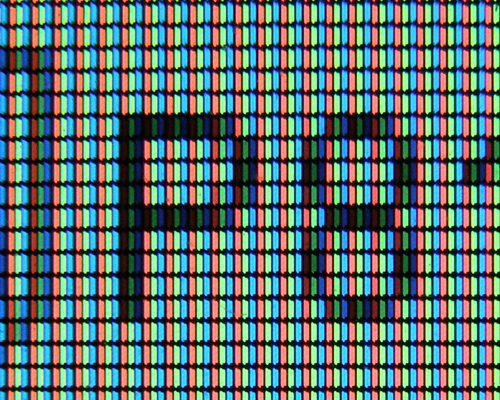 Pixel Example on Computer