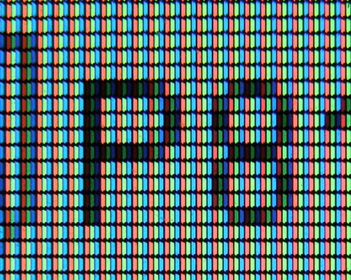 Pixel Example on Computer
