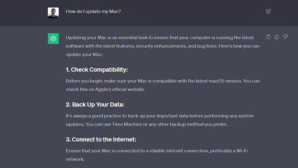How to Update Mac ChatGPT