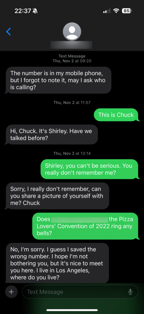 SMS-Scammer