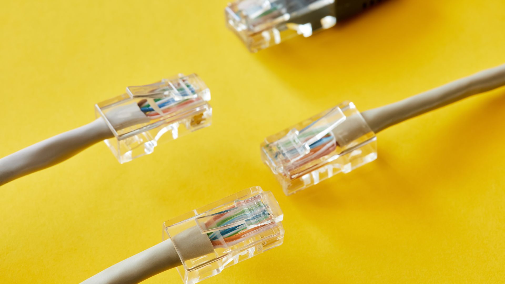 RJ45 Ethernet cables