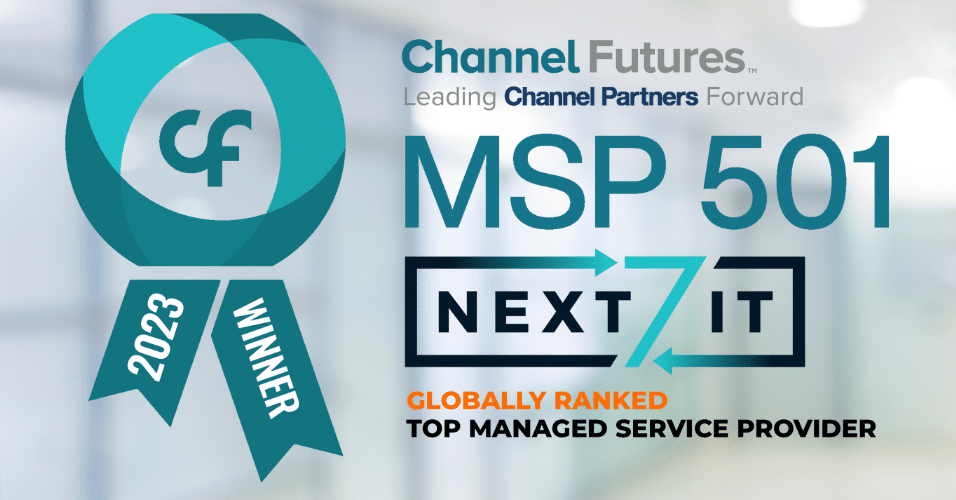 2023 Winner of Channel Futures MSP 501 Award